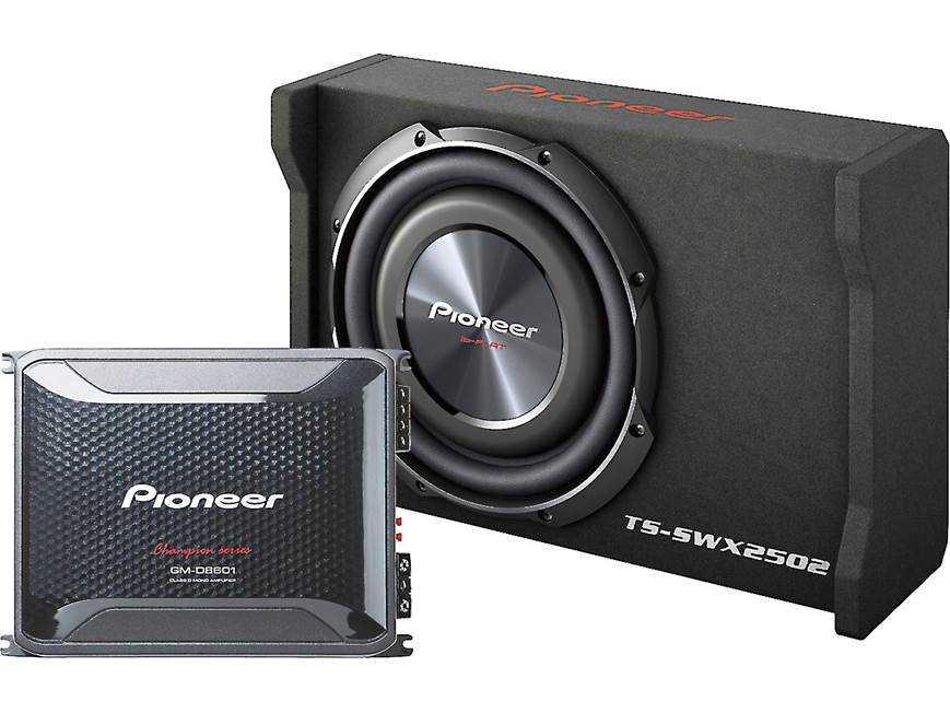 Pioneer 300-watt Bass Package Includes GM-D8601 amplifier and TS