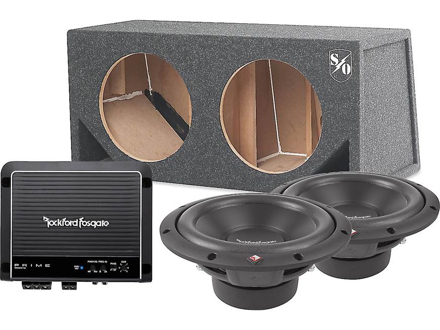 Rockford Fosgate 500-Watt Bass Package Includes R500X1D amplifier