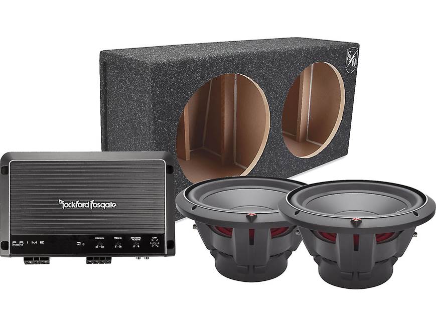 【希少】Rockford Fosgate J5653-S Rockford Fosgate 1200-Watt Bass Package Includes R1200-1D