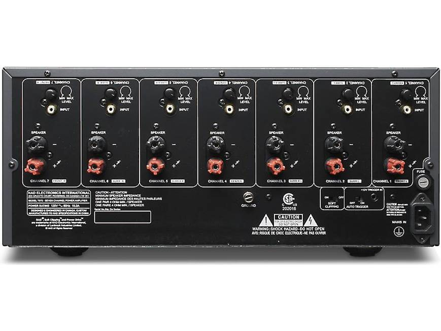 NAD T 975 7-channel power amplifier at Crutchfield