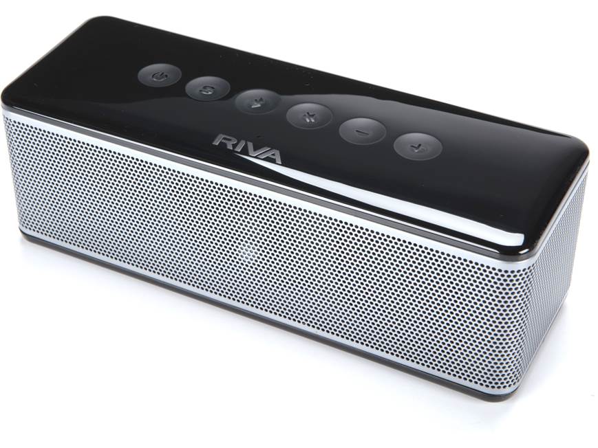 RIVA S (Black) Water-resistant portable Bluetooth® speaker (Black