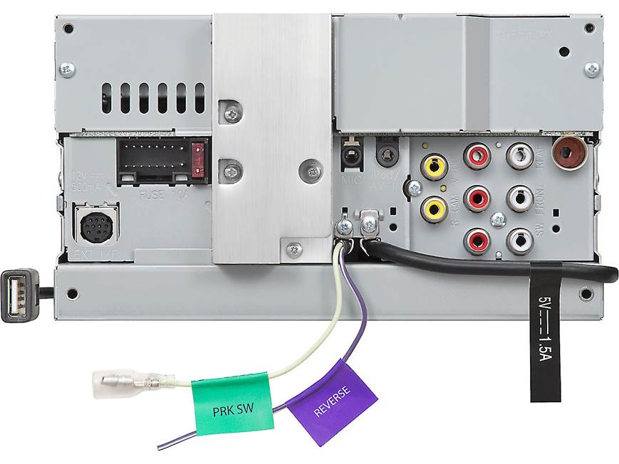 Kenwood DDX373BT DVD receiver at Crutchfield