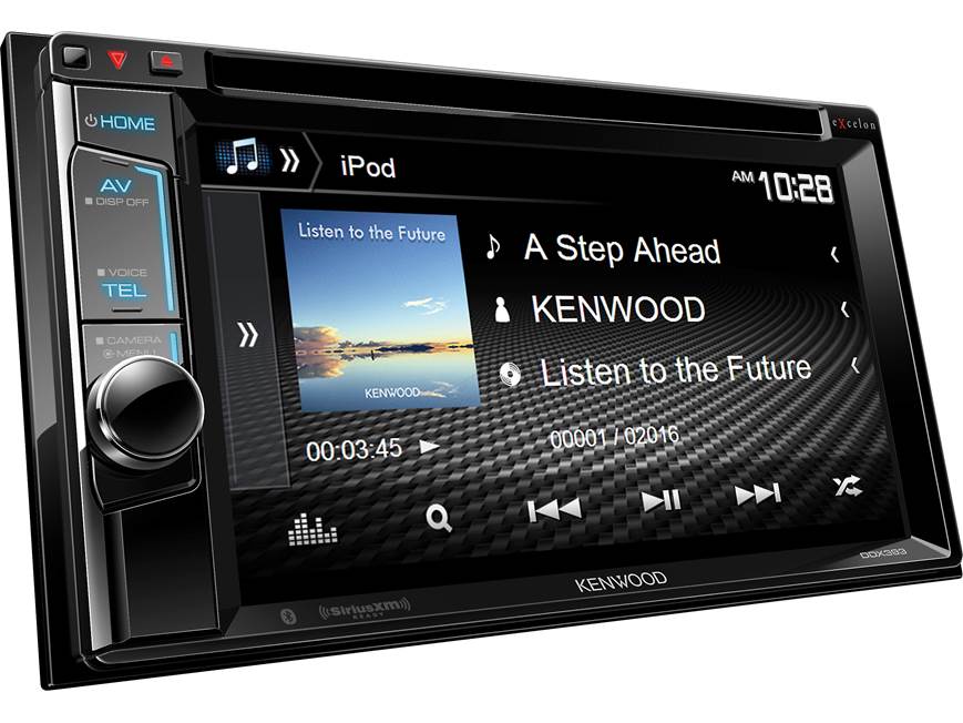 Kenwood Excelon DDX393 DVD receiver at Crutchfield