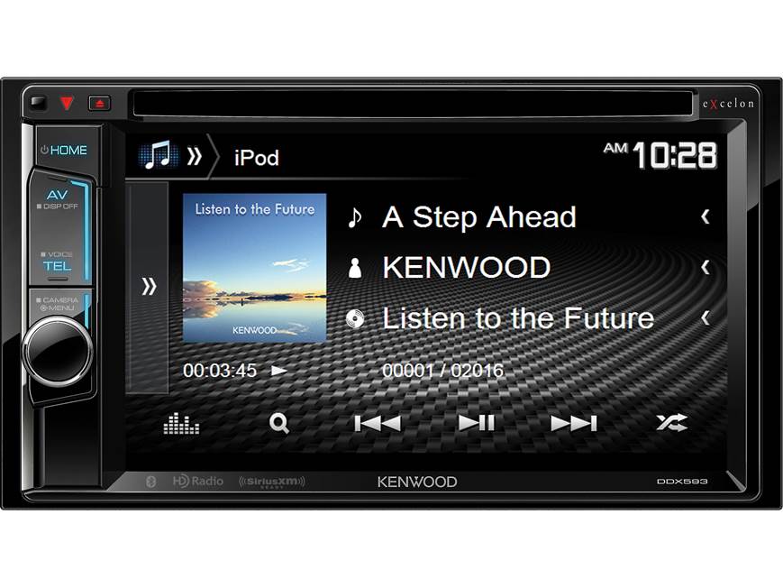 Kenwood Excelon DDX593 DVD receiver at Crutchfield