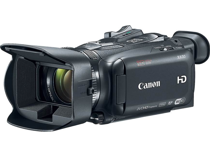 Canon XA30 Professional HD camcorder at Crutchfield