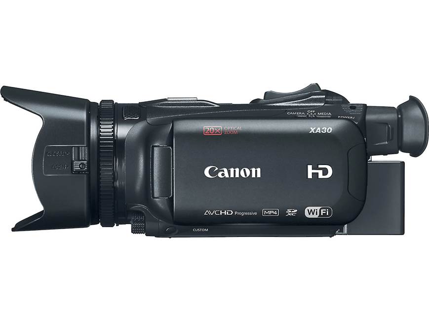 Canon XA30 Professional HD camcorder at Crutchfield