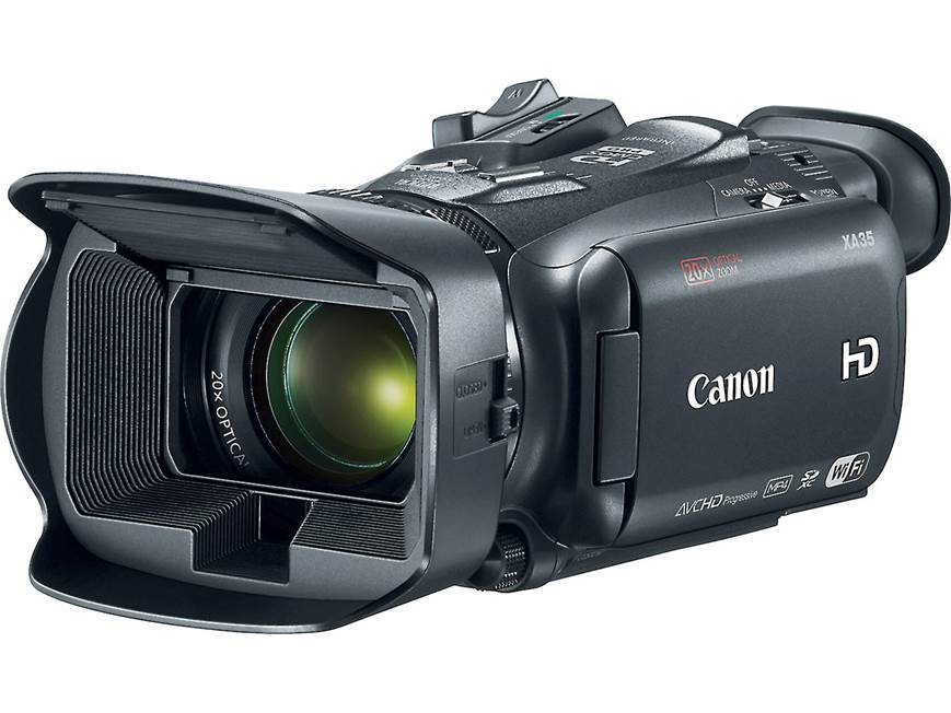 Canon XA35 Professional HD camcorder at Crutchfield