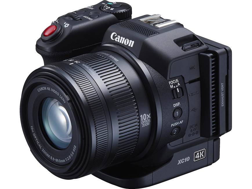 Canon XC10 Professional 4K Ultra HD camcorder at Crutchfield