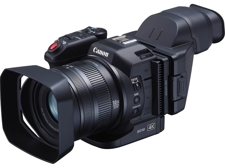 Canon 4Kビデオカメラ XC10 Canon XC10 Professional 4K Ultra HD camcorder at Crutchfield