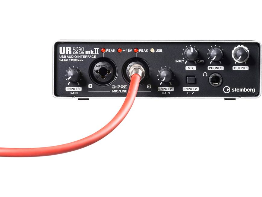 Steinberg UR22mkII USB 2.0 and iPad® recording interface at