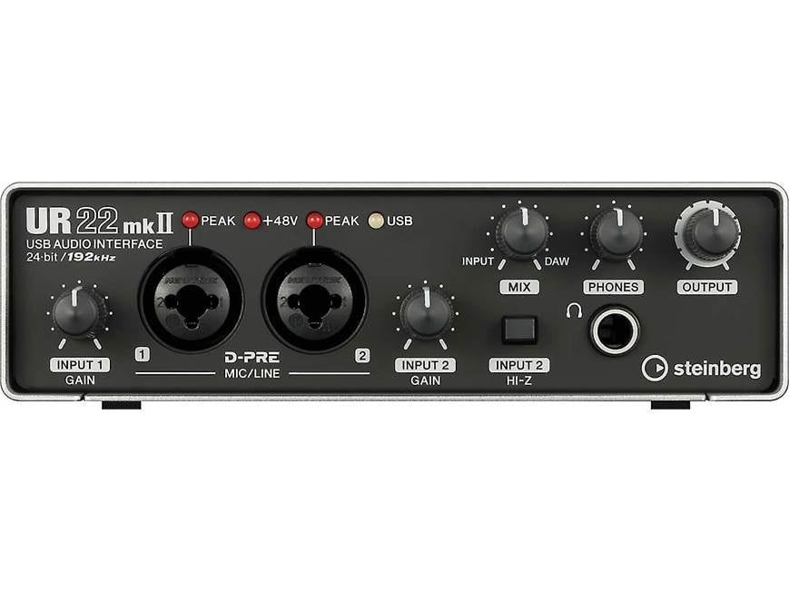 Steinberg UR22mkII USB 2.0 and iPad® recording interface at