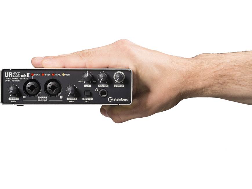 Steinberg UR22 mkII Recording Bundle USB/iPad® recording interface