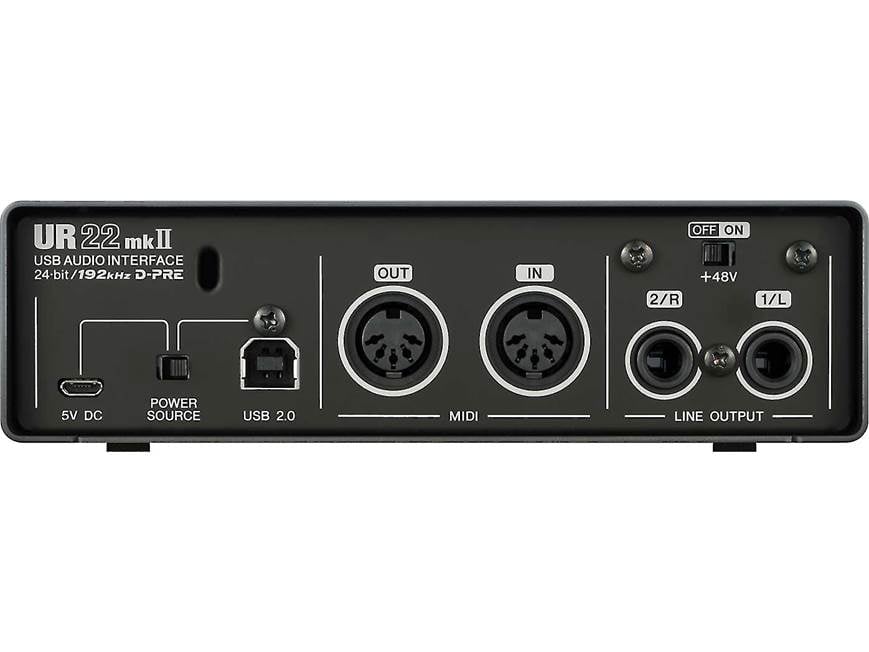 Steinberg UR22 mkII Recording Bundle USB/iPad® recording interface