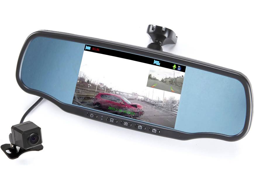 App-Tronics SmartVision Mirror Replacement mirror with dash cam