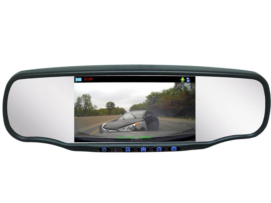 App-Tronics SmartVision Mirror Replacement mirror with dash cam