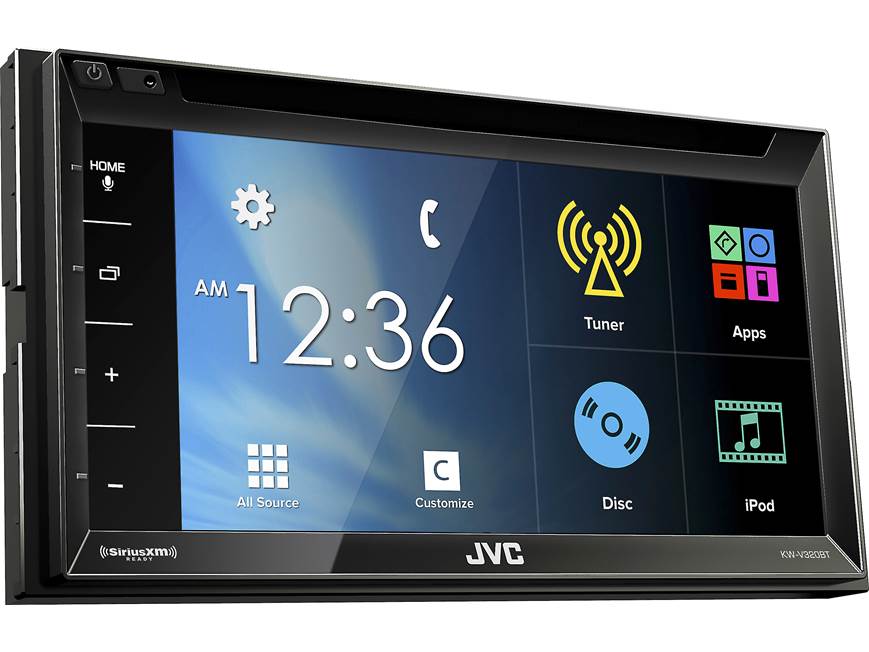 JVC KW-V320BT DVD receiver at Crutchfield