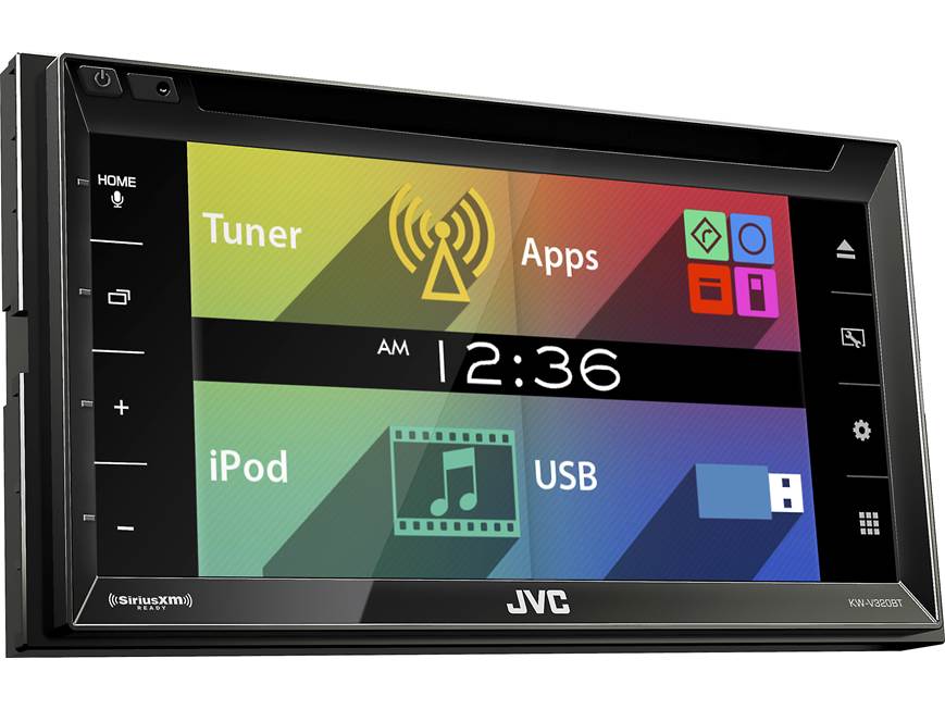 JVC KW-V320BT DVD receiver at Crutchfield