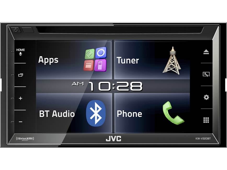 JVC KW-V320BT DVD receiver at Crutchfield
