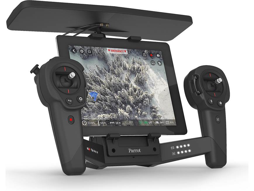 Parrot Bebop 2 Drone and Skycontroller Black Bundle (White/Black