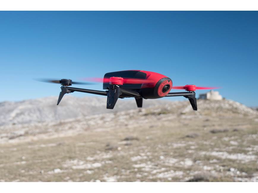 Parrot Bebop 2 Quadcopter (Red/Black) Aerial drone with HD