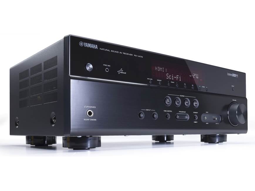 Yamaha RX-V479 5.1-channel home theater receiver with Wi-Fi