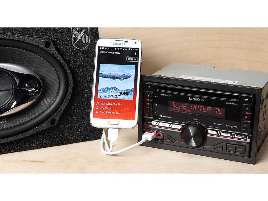 Kenwood DPX301U CD receiver at Crutchfield