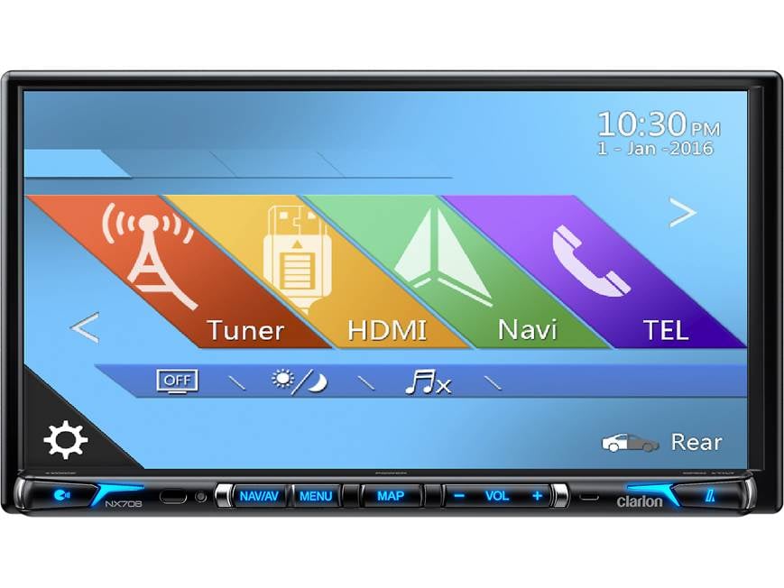 Clarion NX706 Navigation receiver at Crutchfield