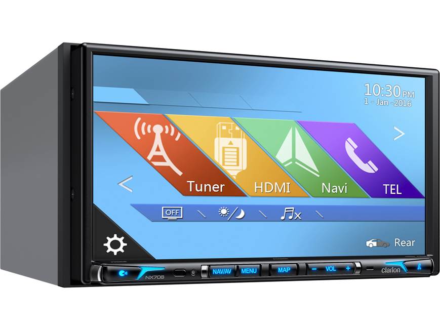 Clarion NX706 Navigation receiver at Crutchfield