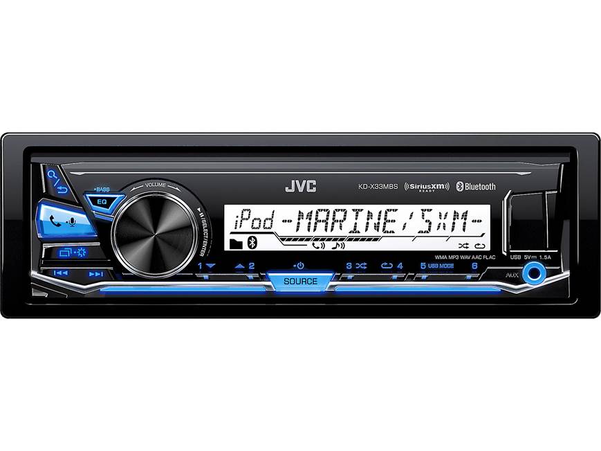 JVC KD-X33MBS Digital media receiver for Jeep, powersports, or