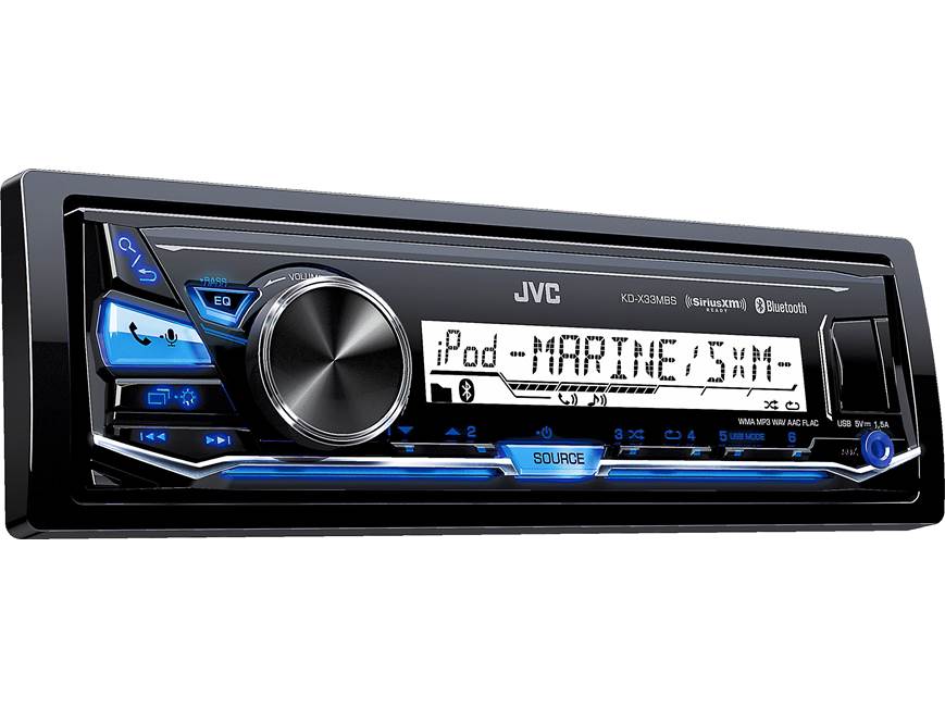 JVC KD-X33MBS Digital media receiver for Jeep, powersports, or