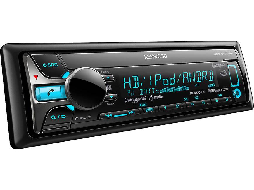Kenwood KDC-BT765HD CD receiver at Crutchfield