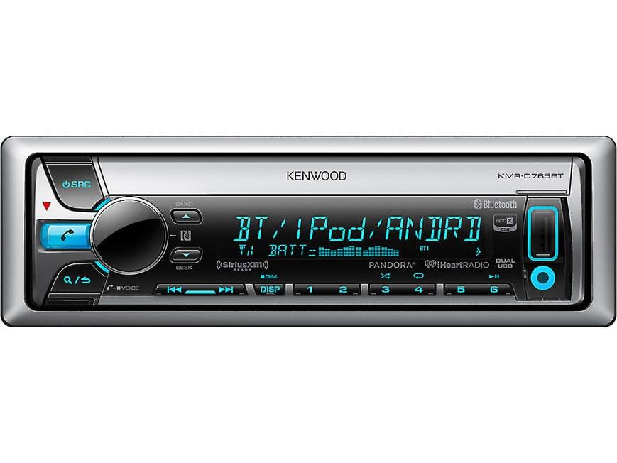 Kenwood KMR-D765BT Marine CD receiver with Bluetooth® at Crutchfield