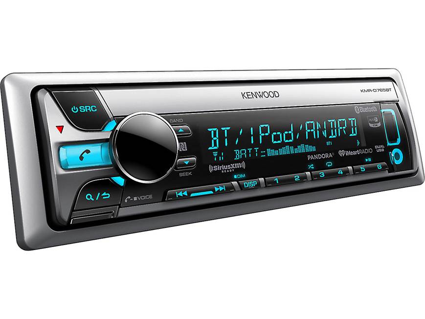 Kenwood KMR-D765BT Marine CD receiver with Bluetooth® at Crutchfield