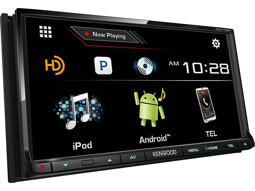 Kenwood DDX773BH DVD receiver at Crutchfield