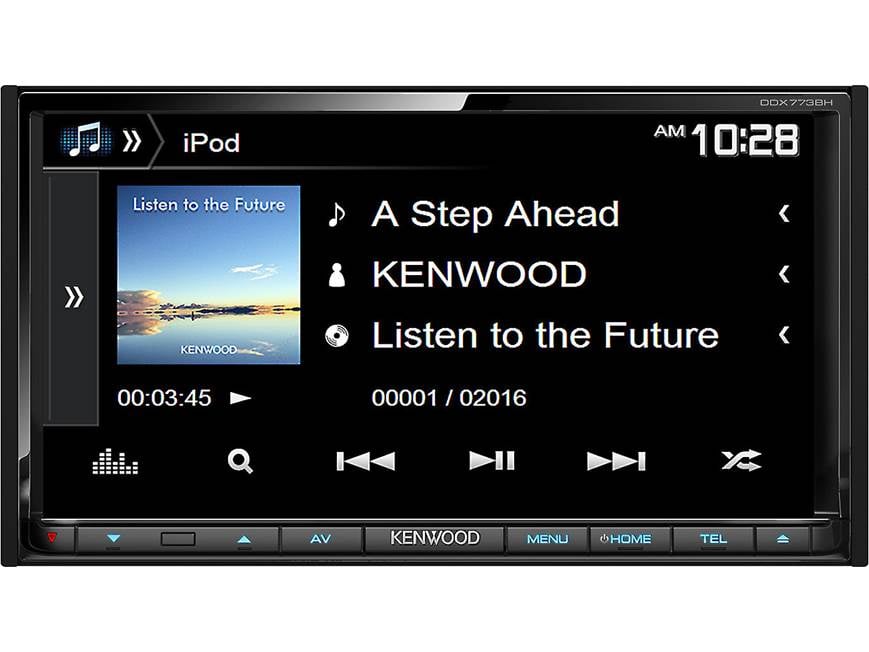 Kenwood DDX773BH DVD receiver at Crutchfield