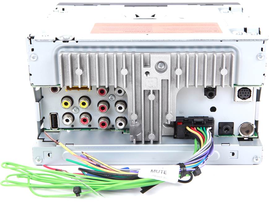 Pioneer AVH-X1800S DVD receiver at Crutchfield