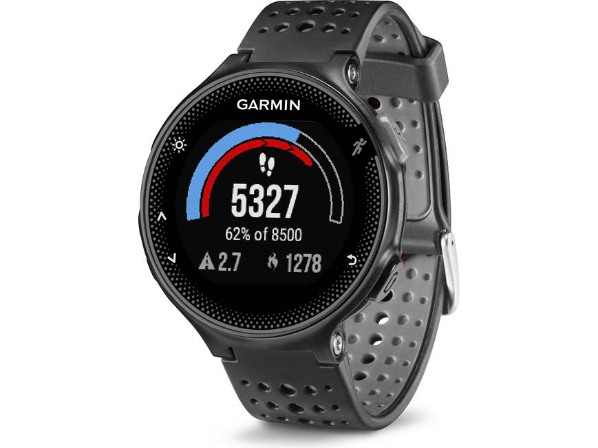 Garmin Forerunner 235 (Black and Gray) GPS running watch with