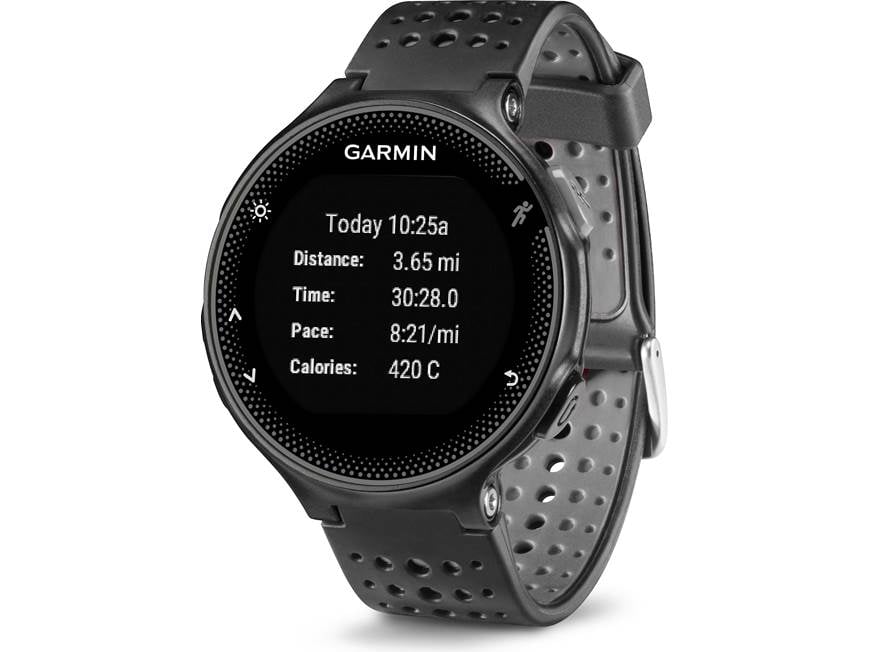 Garmin Forerunner 235 (Black and Gray) GPS running watch with