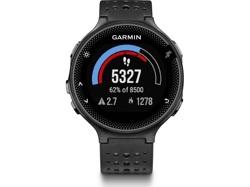 Garmin Forerunner 235 (Black and Gray) GPS running watch with