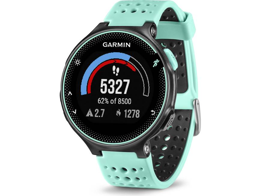 Garmin Forerunner 235 (Frost Blue) GPS running watch with built-in