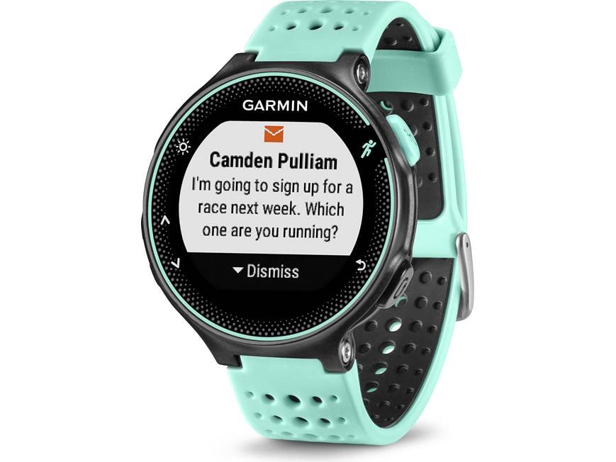 Garmin Forerunner 235 (Frost Blue) GPS running watch with built-in