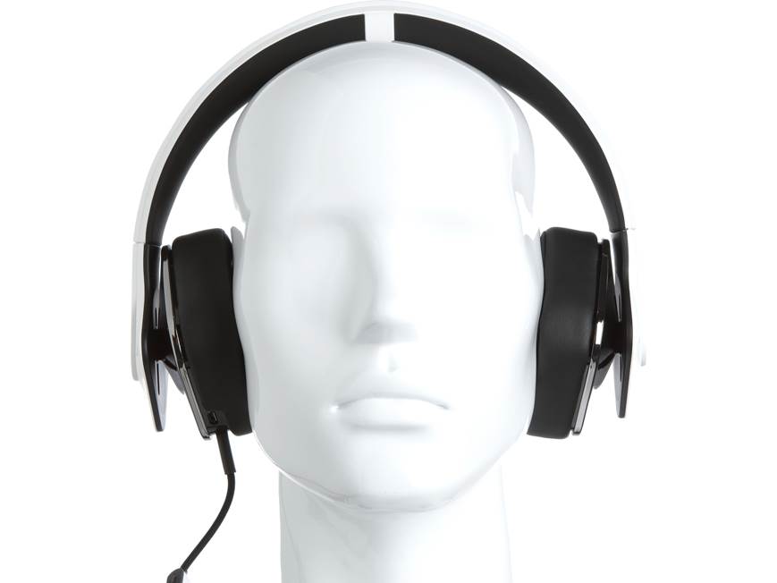 Alpine SV-H300U (White) Over-ear headphones with bass transducers