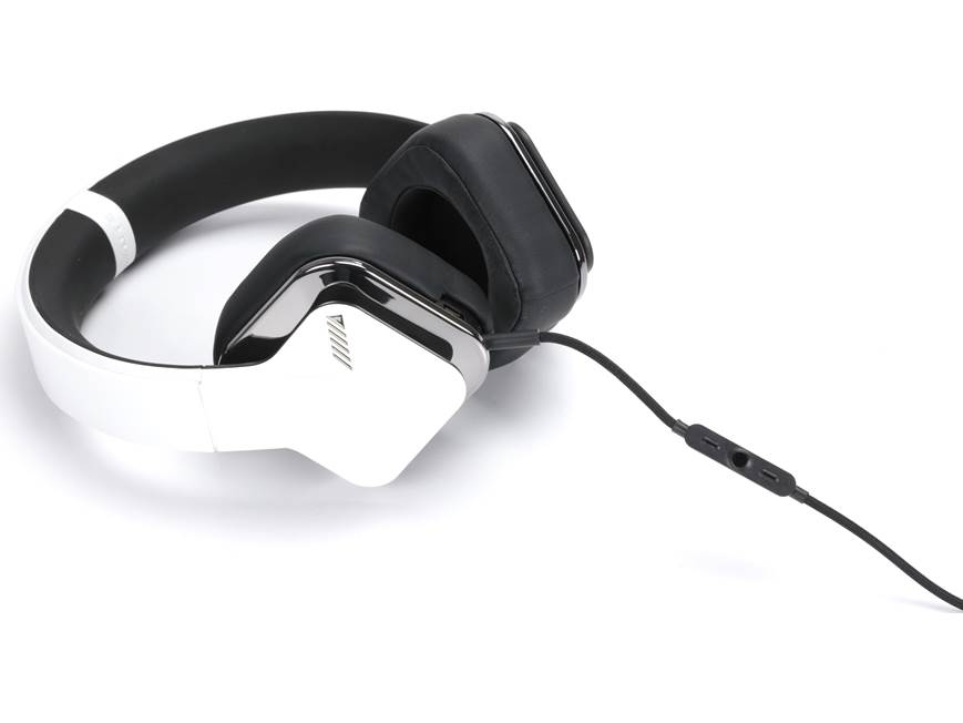 Alpine SV-H300U (White) Over-ear headphones with bass transducers