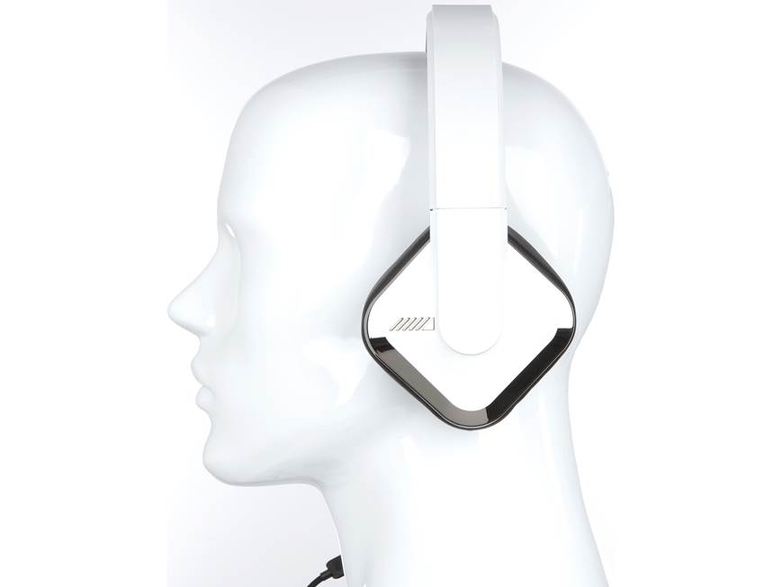 Alpine SV-H300U (White) Over-ear headphones with bass transducers