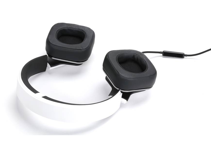 Alpine SV-H300U (White) Over-ear headphones with bass transducers