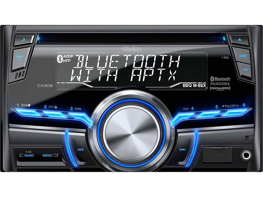 Clarion CX305 CD receiver at Crutchfield