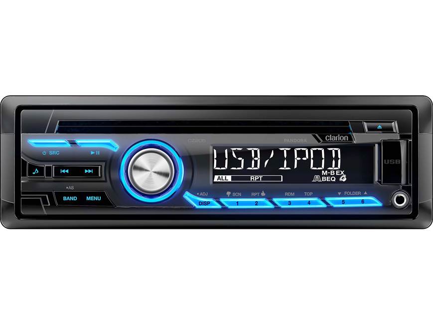 Clarion CZ205 CD receiver at Crutchfield