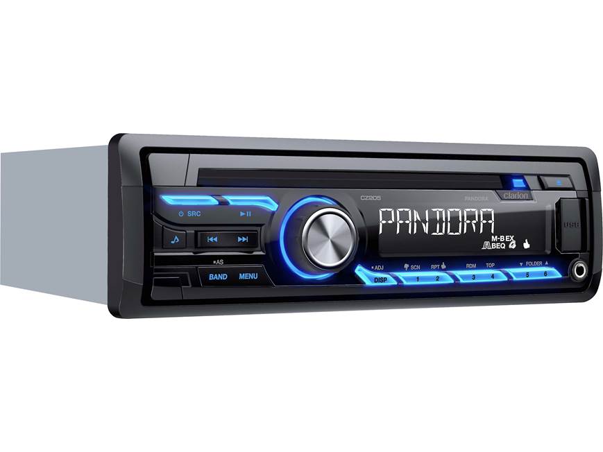 Clarion CZ205 CD receiver at Crutchfield