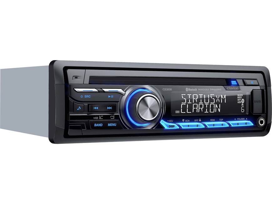 Clarion CZ305 CD receiver at Crutchfield
