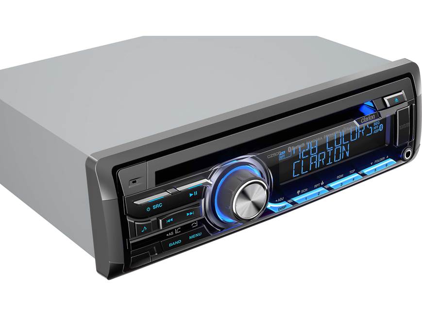 Clarion CZ505 CD receiver at Crutchfield